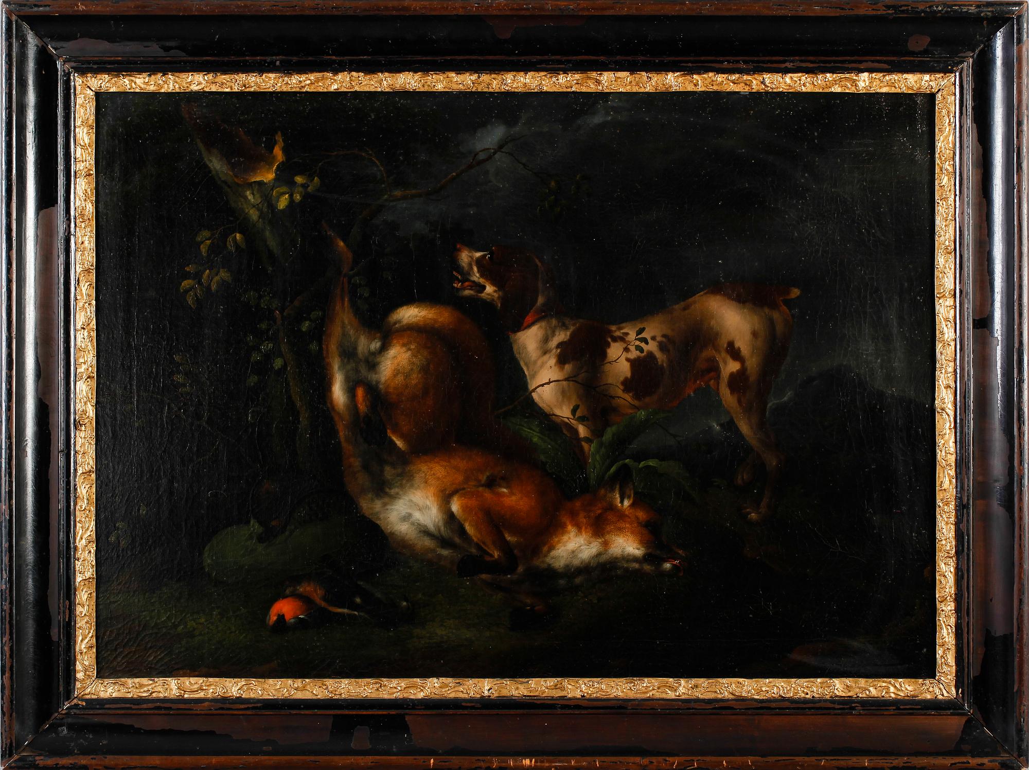 WENZEL IGNAZ BRASCH, tillskriven, olja på duk uppfodrad på pannå, signerad.