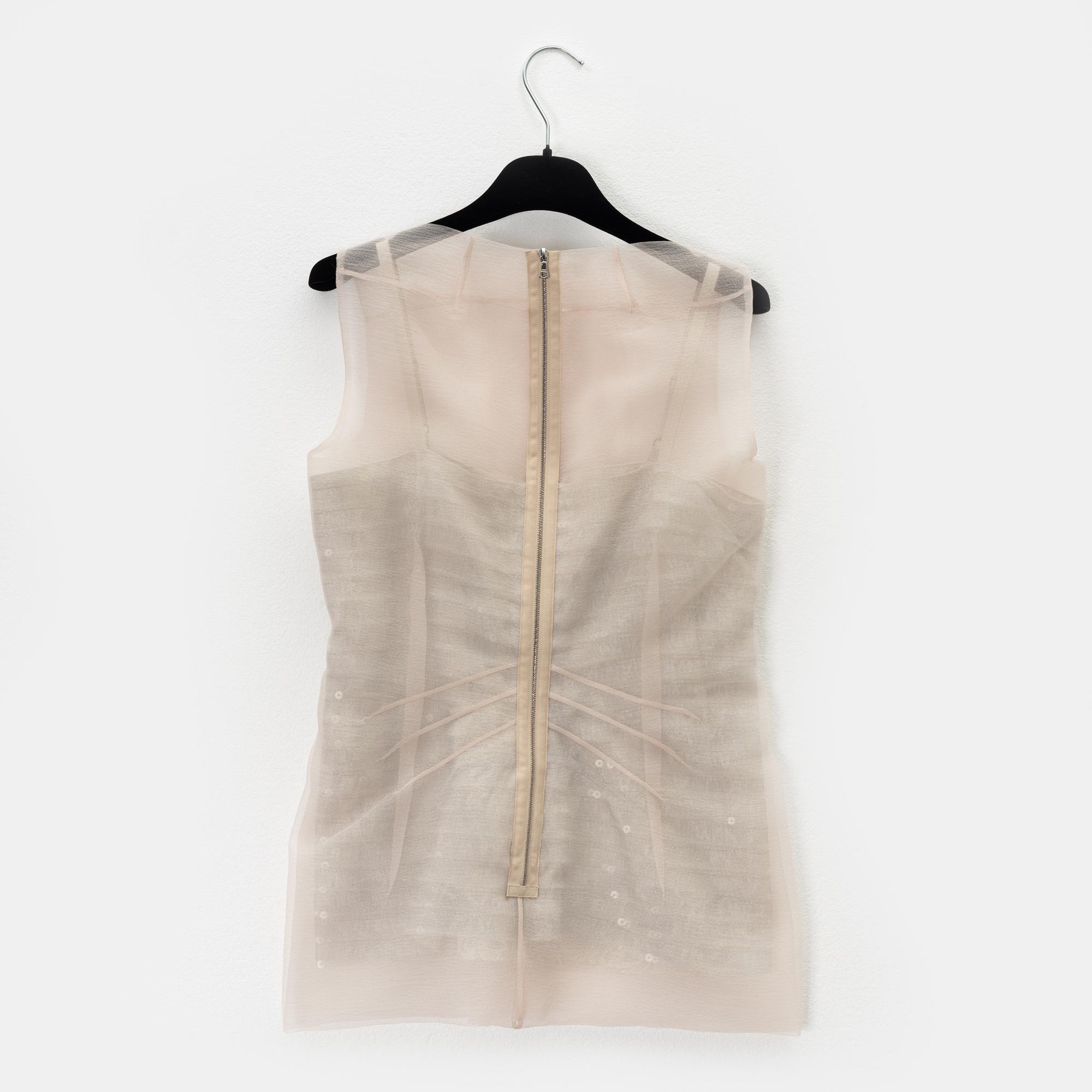 Marc Jacobs, a silk and sequin top, size 0.