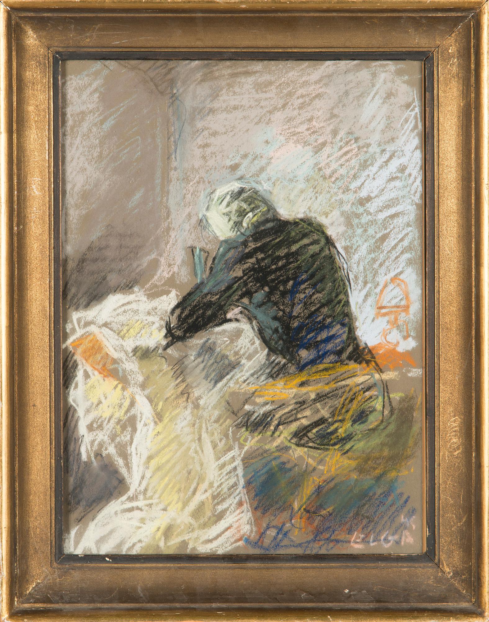 Elga Sesemann, Vid bordet.