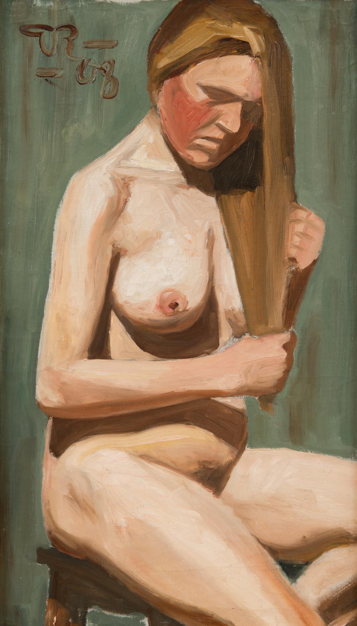 VALLE ROSENBERG, NAKEN MODELL KAMMAR SIG.