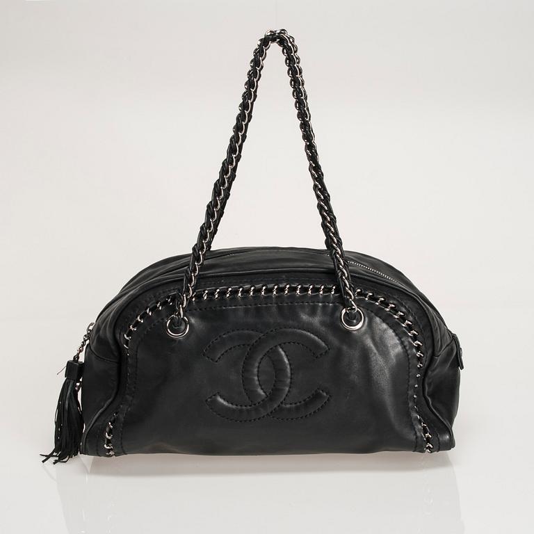 VÄSKA, "Ligne Bowler", Chanel.