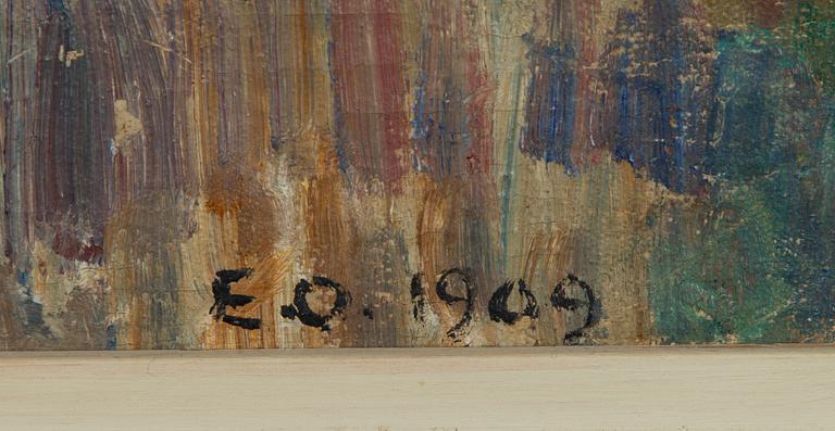 Edvin Ollers, Study.
