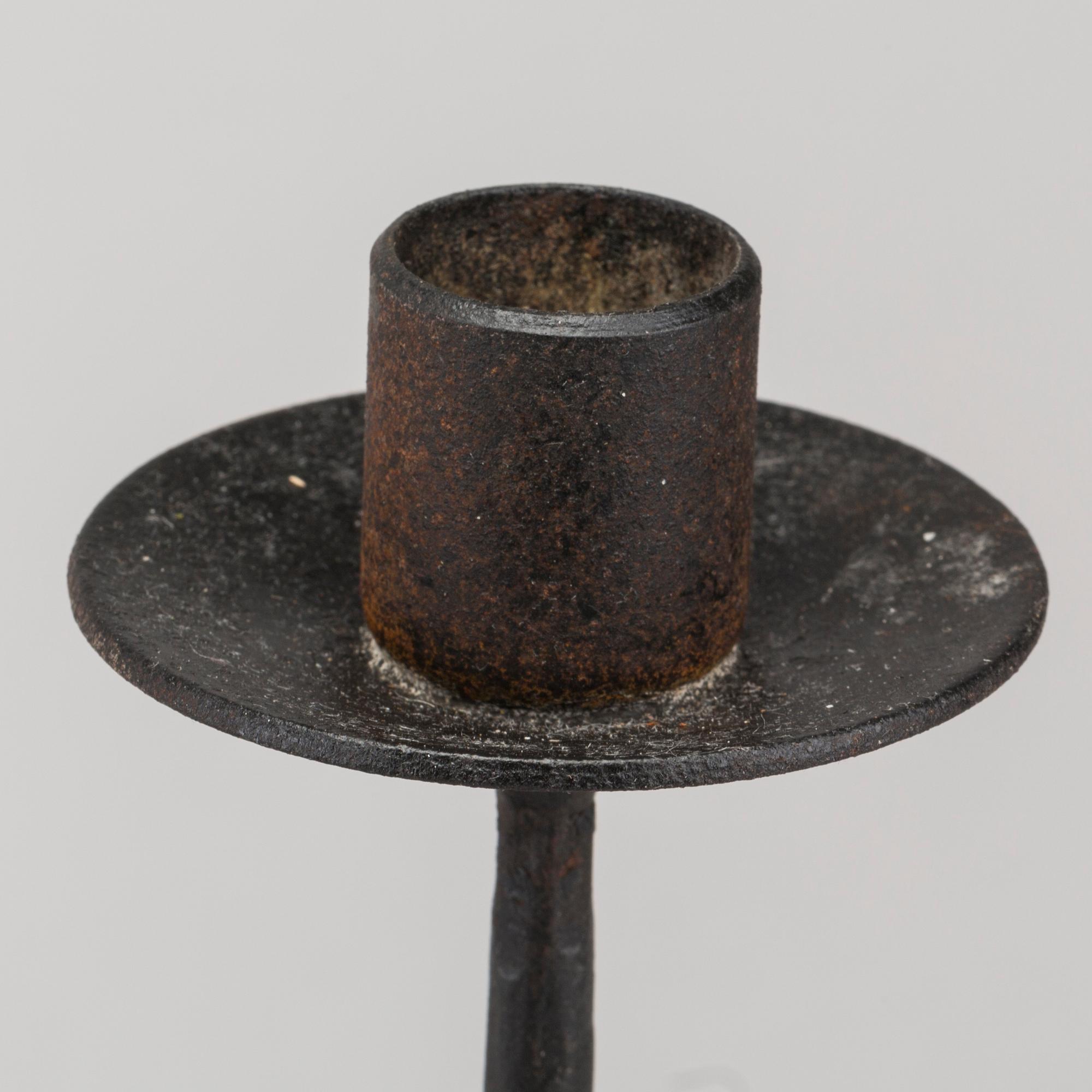 ERIK HÖGLUND, A Boda smide candelabra, later part of the 20th century.