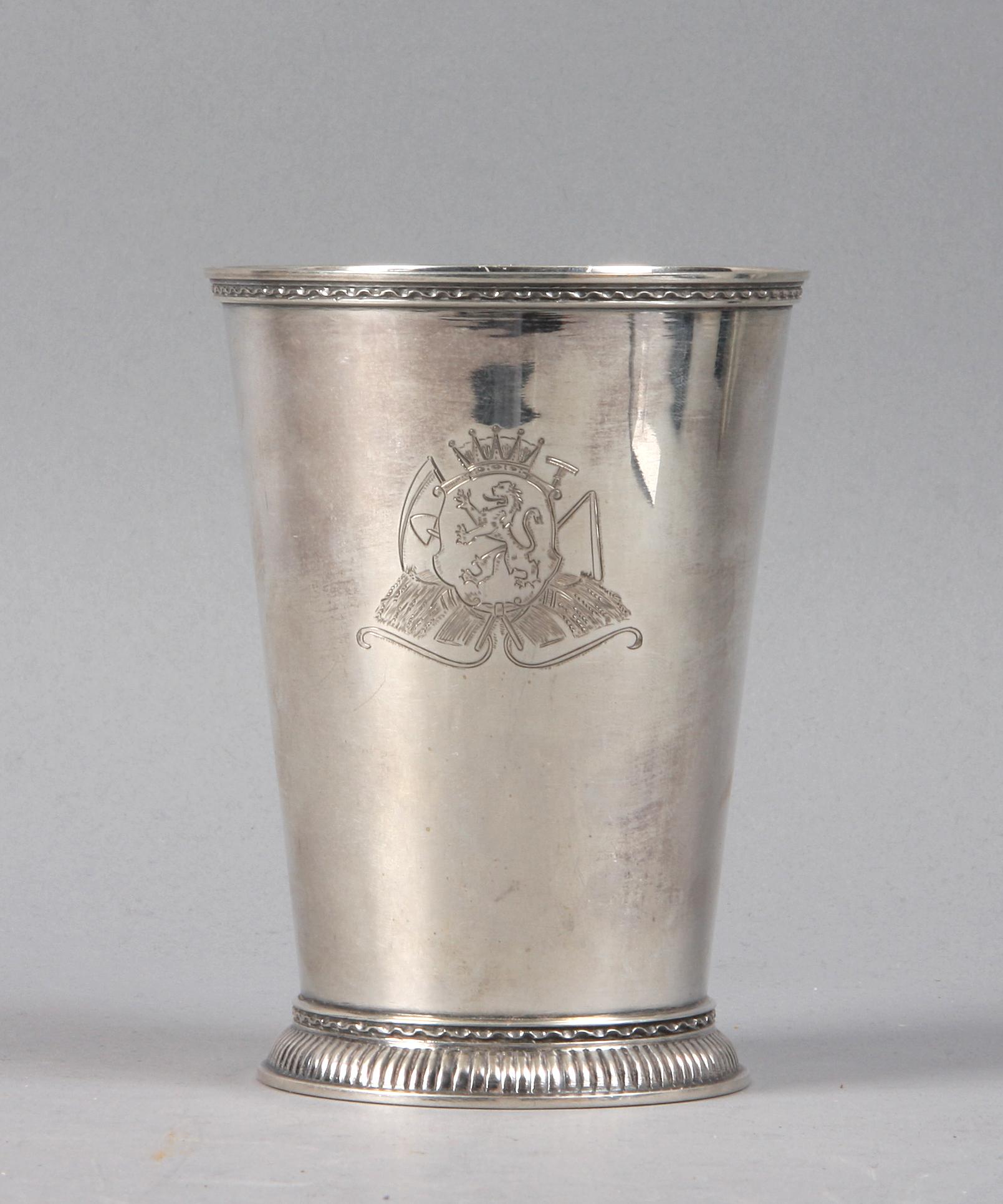 BÄGARE, silver, Eric Råström, Stockholm, 1945.