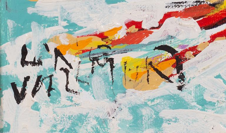 Uno Vallman, Snowy landscape.