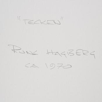Rune Hagberg, "Tecken".