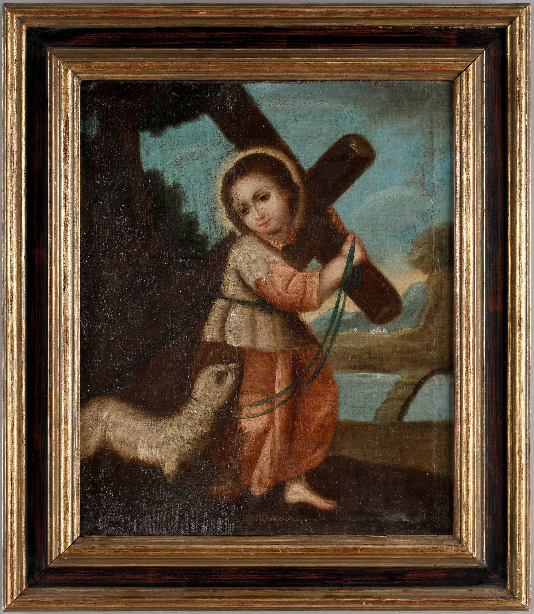 OKÄND KONSTNÄR, olja på duk, 1700-tal.