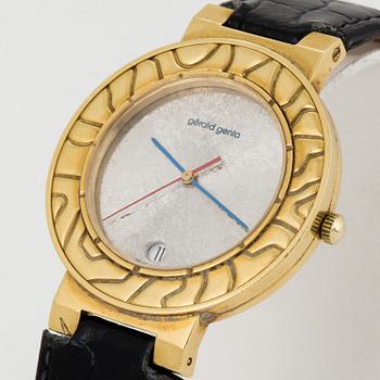 GÉRALD GENTA, wristwatch, 34 mm.