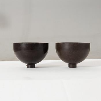 Ceiling lamps, a pair, 20th century.