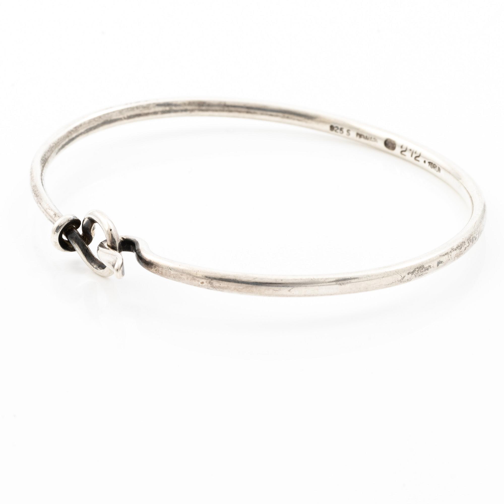 Vivianna Torun Bülow-Hübe, armring, sterlingsilver, Georg Jensen, Danmark.