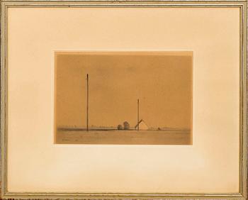GUNNAR NORRMAN, drawing, signed and dated 1954. - Bukowskis