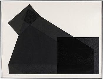 Joel Shapiro · JOEL SHAPIRO, serigrafi, Utan titel, 1981. Numrerad 18/24.
