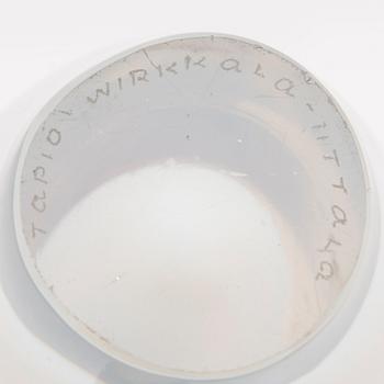An art glass vase, 'Swim bladders', model 3288. Signed Tapio Wirkkala - Iittala.