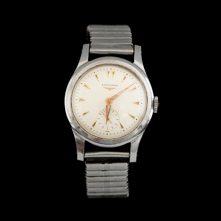 ARMBANDSUR, stål, Longines.