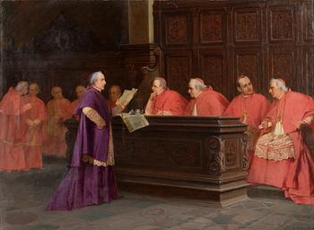Alexander Antonovich Rizzoni, Kardinalernas sammankomst.