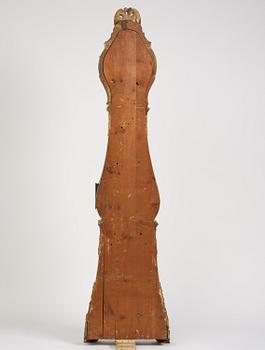 A rococo longcase clock by P. Ernst (watchmaker in Stockholm 1753-84).