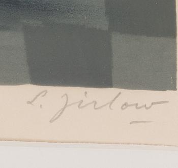 Lennart Jirlow, lithograph in colours, 1978, signed 170/310.