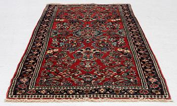 An Old Sarou runner, c. 193 x 84 cm.