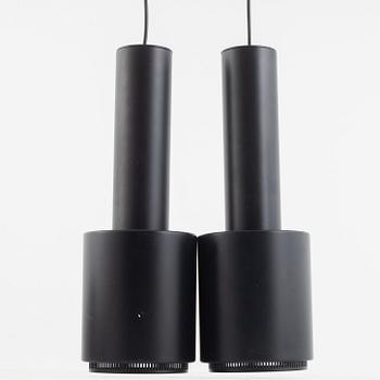 Alvar Aalto, pendant lamps, a pair, model "A110", Artek.