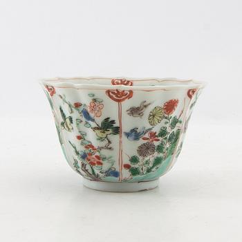 Kopp Kina Qingdynastin, Kangxi (1662-1722) porslin.
