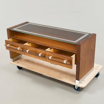 A 1960/70s hall bureau with mirror from Sweden.