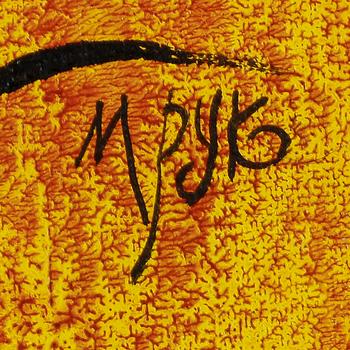 MADELEINE PYK, olja på duk, signerad.