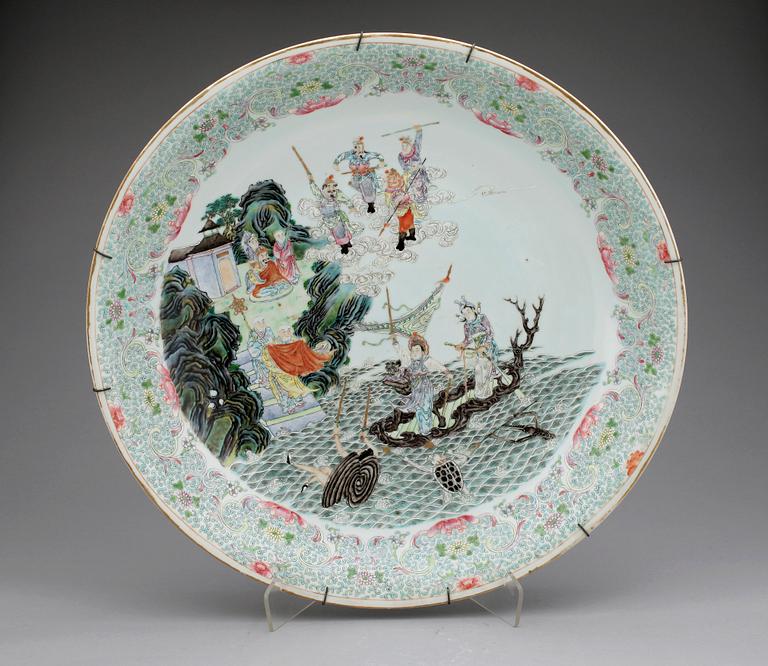 FAT, porslin, Kina, troligen republik,  1900-talets början.