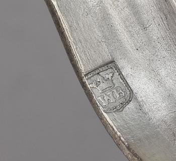 LJUSSTAKAR, ett par. Gudmund Östling (mästare i Vimmerby 1762-90). Rokoko.