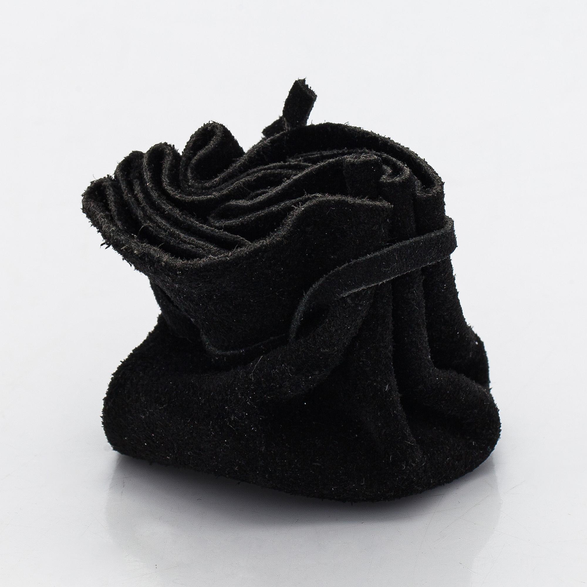 Björn Weckström, manschettknappar, "Antarktik", spektrolit, 14K guld.