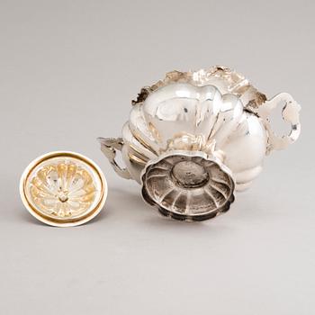 SOKERIKKO, hopeaa, tarakstusmestari Andrey Antonovich Kovalsky, Moskova, 1845.