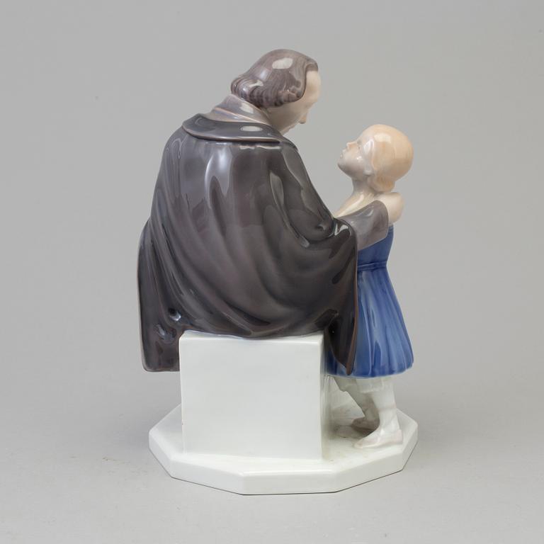 A Bing & Gröndahl porcelain figure group, Denmark, 1960s.