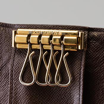 two LOUIS VUITTON keyholders.