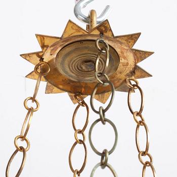 AMPEL, för fyra ljus, Sverige, 1800-tal, Karl Johan.