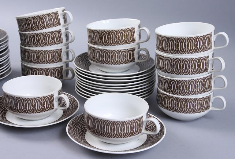 TESERVIS, 27 delar, porslin, "Ceylon", Rörstrand.