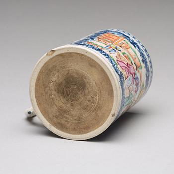 MUGG, kompaniporslin. Qingdynastin, Qianlong (1736-95).