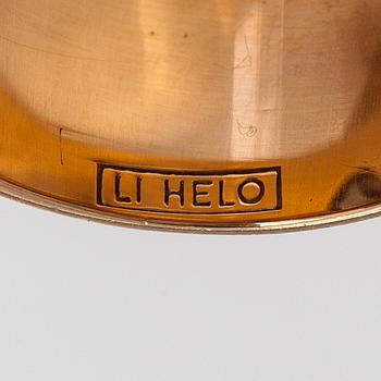 Sormus, savukvartsi, 14K kultaa, suunnittelu Li Helo, Westerback, Helsinki 1963.