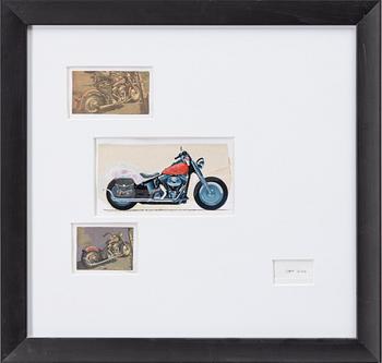 John-E Franzén, "Harley Fat Boy modifierad".