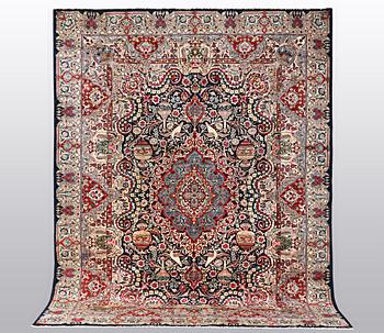 A carpet, Kashmar, ca 395 x 298 cm.