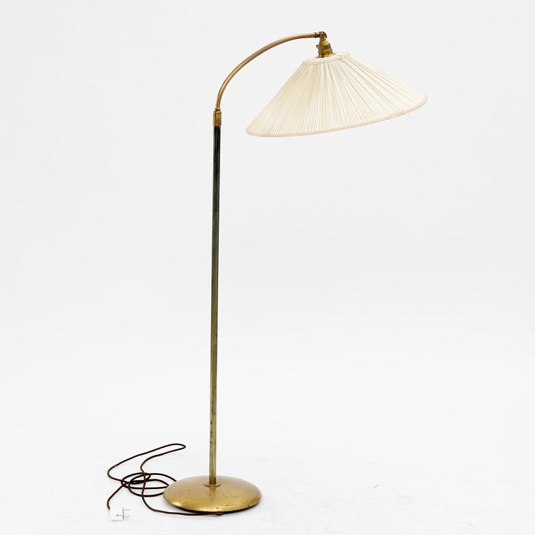 Bertil Brisborg, a floor lamp model "30085", Nordiska Kompaniet, 1940s.