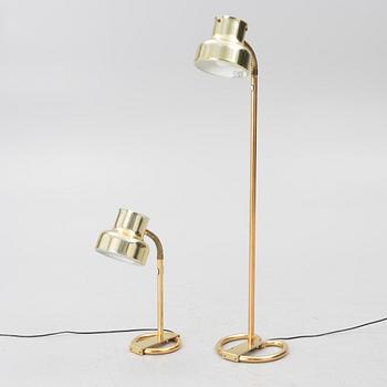 Anders Pehrson, Floor lamp and table lamp, “Bumling”, Ateljé Lyktan, Åhus.