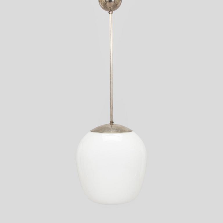 Gunnel Nyman, taklampa, modell 1602/81003, Idman 1940-tal.