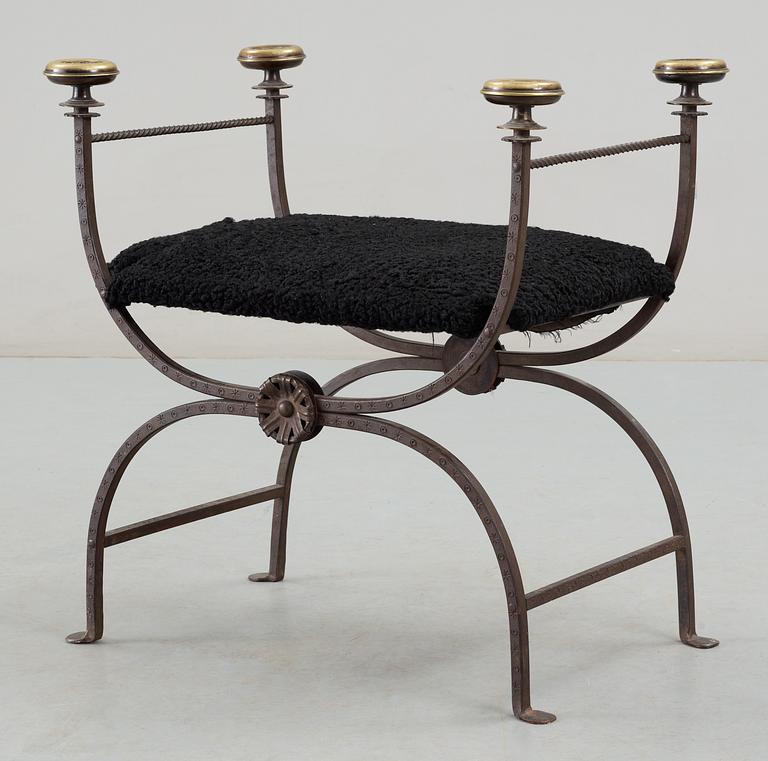A stool probably designed by Carl Hörvik ca 1924-25.