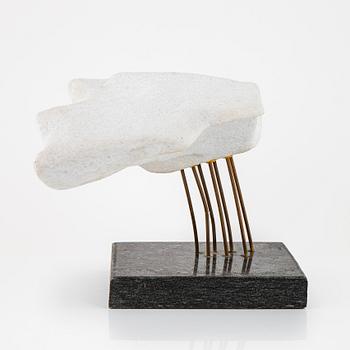 Björn Selder, skulptur, osignerad, diabas.