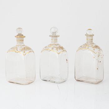 Flaskschatull, 1800-talets första hälft.