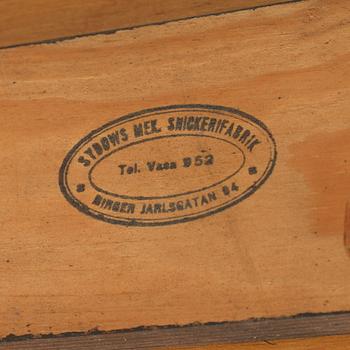 KÖPMANSDISK, Sydows Mekaniska Snickerifabrik, 1900-talets andra kvartal.