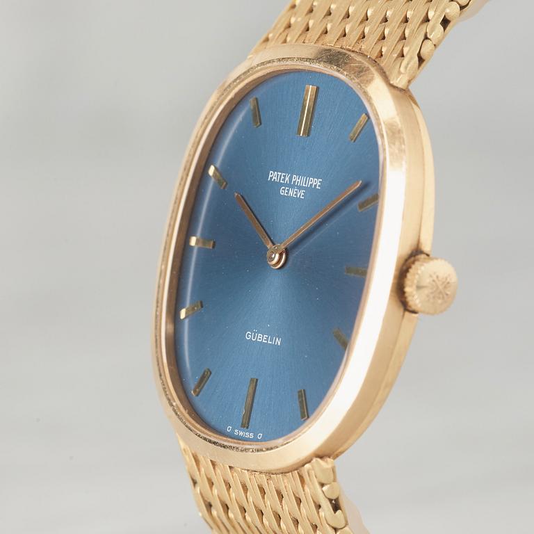 PATEK PHILIPPE, "Gübelin", Golden Ellipse, armbandsur, 27 x 32 mm,