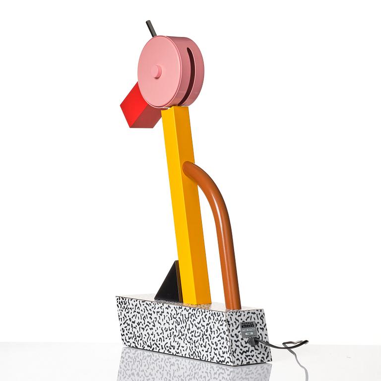 Ettore Sottsass, a 'Tahiti', table lamp, Memphis, Milan, post 1981.