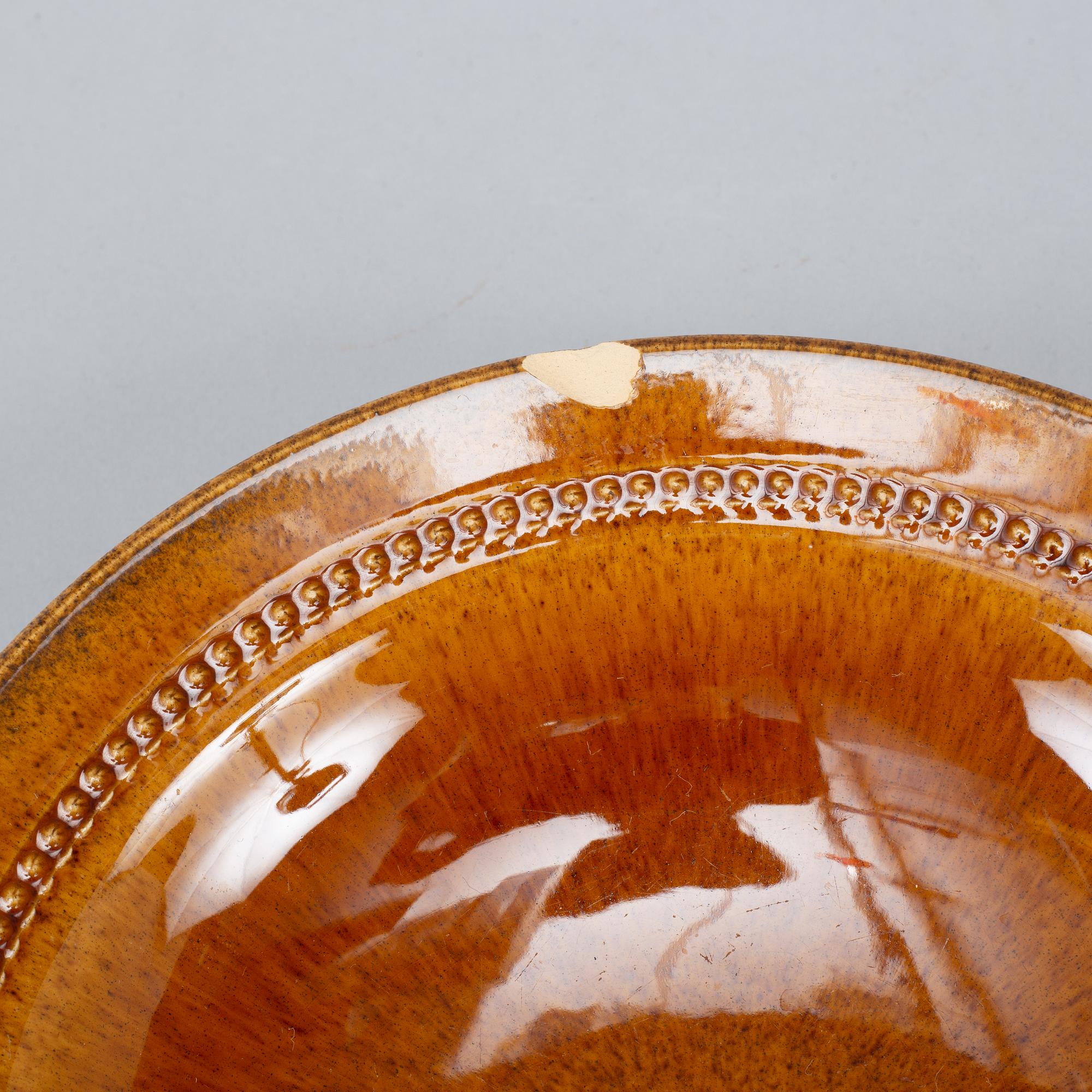 A set of 53 pieces of brown glazed "Old Höganäs"  service.