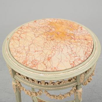 SALONGSGRUPP, 7 delar, gustaviansk stil, 1900-talets början.