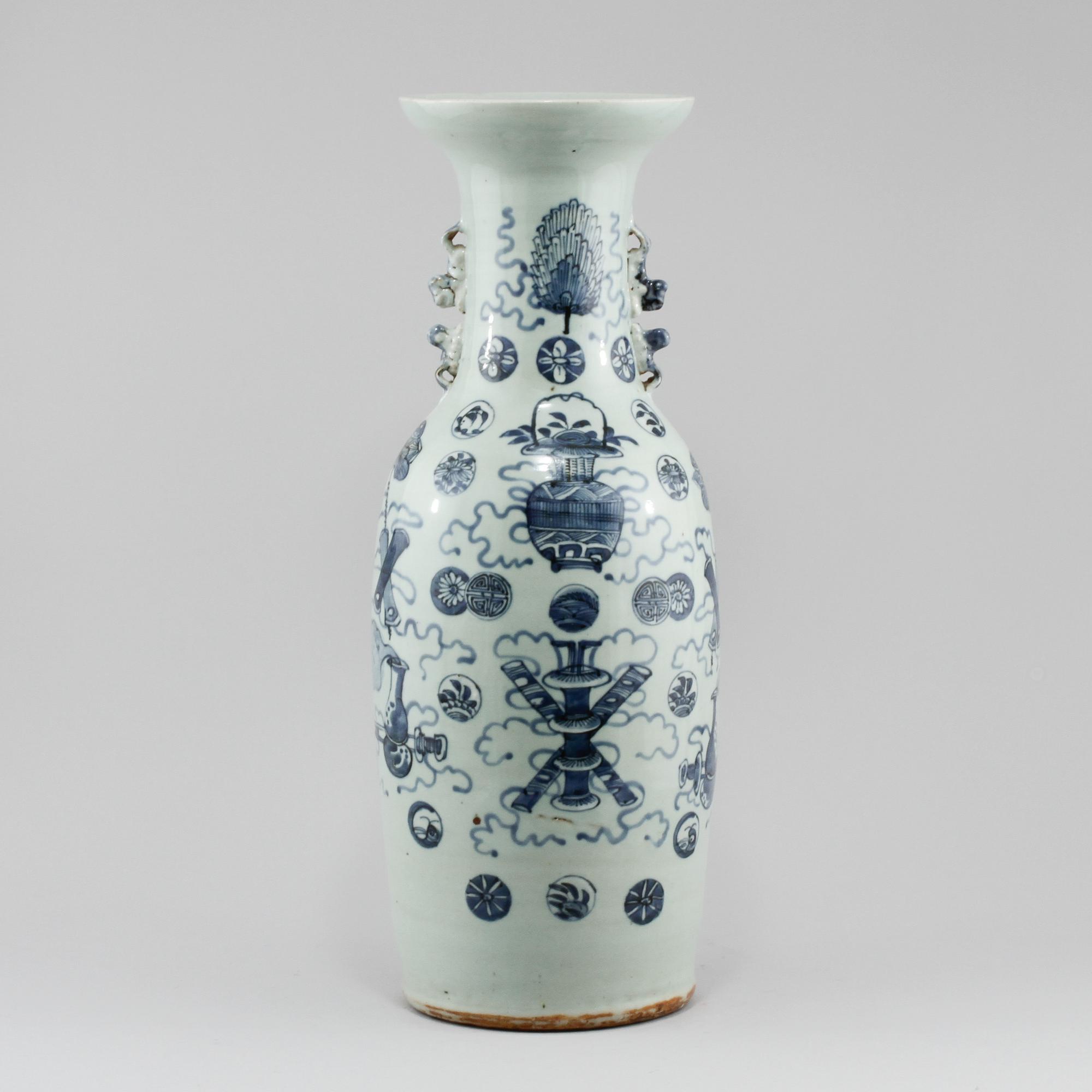 GOLVVAS, porslin, Kina, 1800-tal.